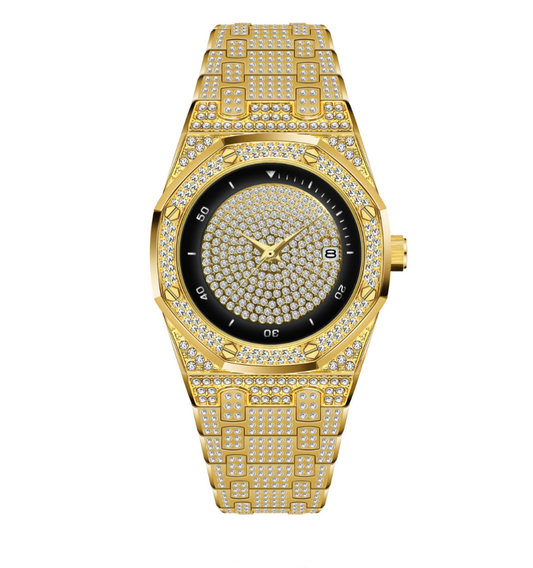 Midas Iced Out Watch