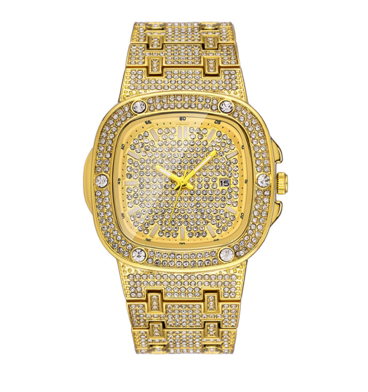 Raven Iced Out Watch