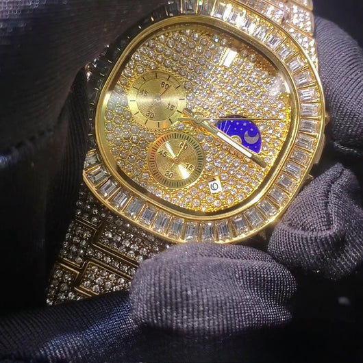 Solaris Iced Out Watch