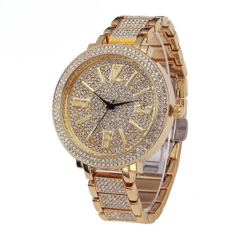 Crown Iced Out Watch