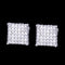 8MM Tennis Iced Out Stud Earrings