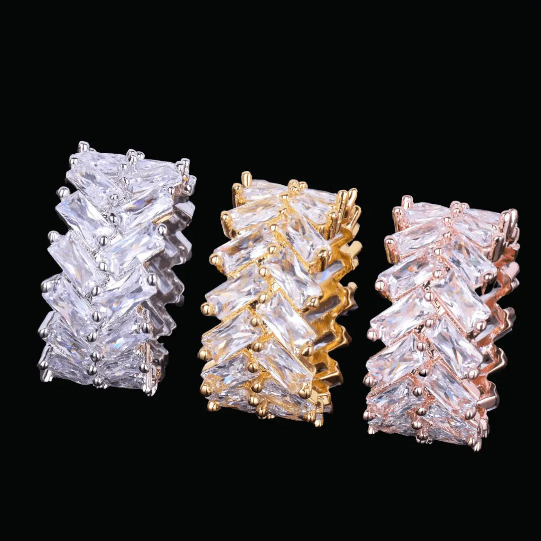 Baguette Edition Iced Out Ring