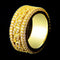 Spinnig Iced Out Ring