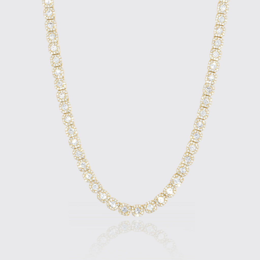 10mm Clustered Tennis Chain