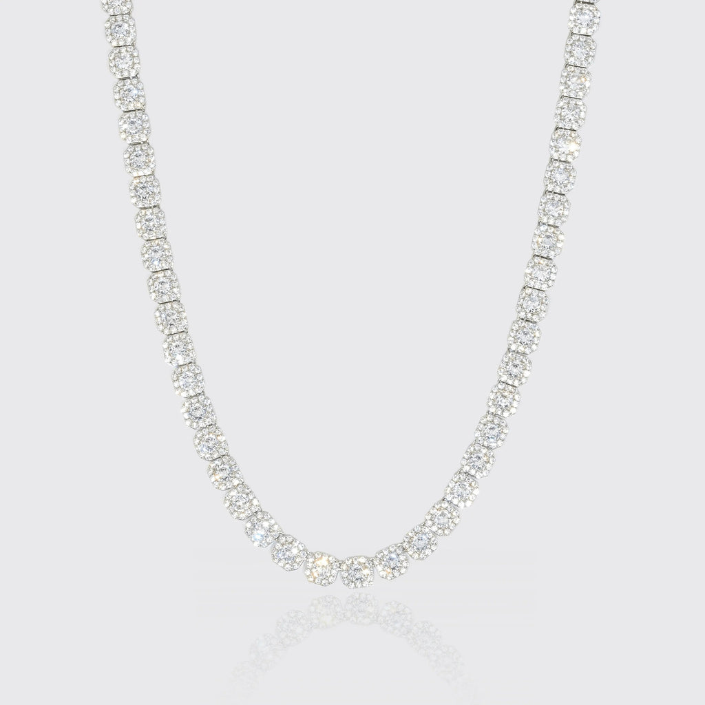 10mm Clustered Tennis Chain