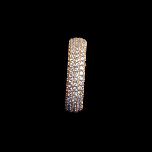 Stones of Round Iced Out Ring