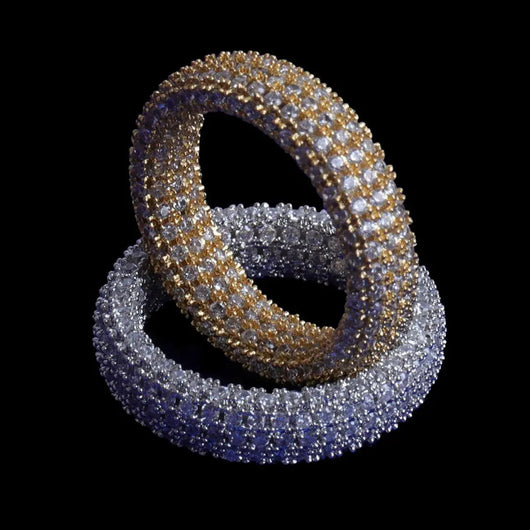Stones of Round Iced Out Ring