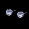 Round Iced Out Stud Earrings