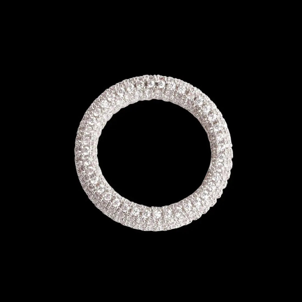 Stones of Round Iced Out Ring