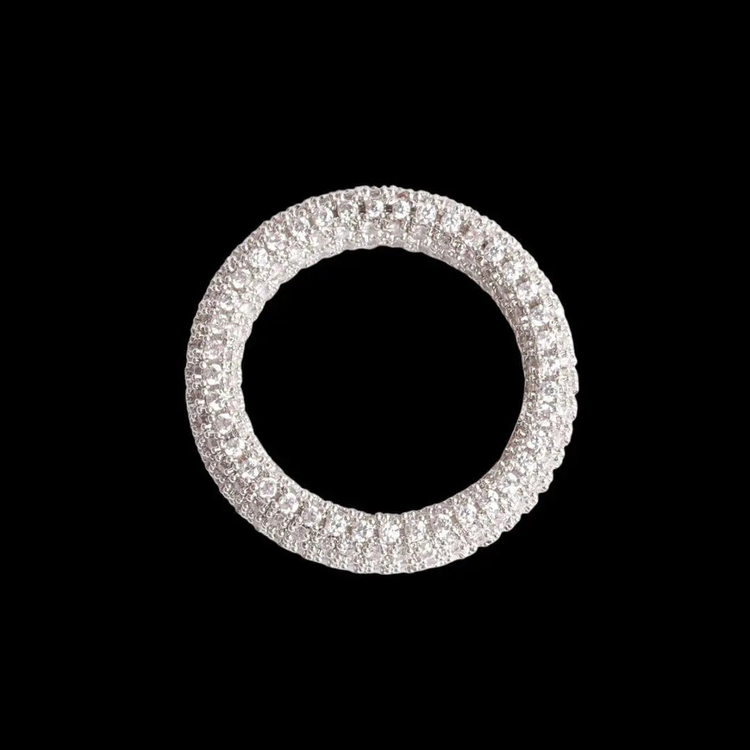 Stones of Round Iced Out Ring