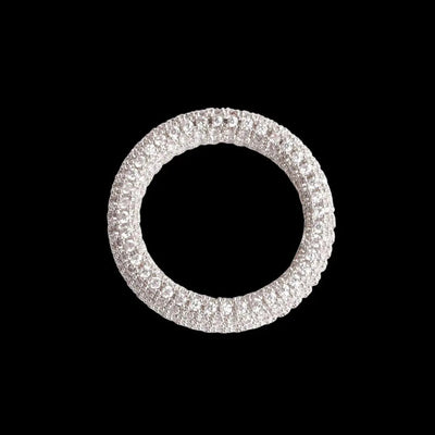Stones of Round Iced Out Ring