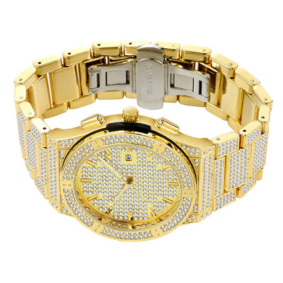 Iris Iced Out Watch