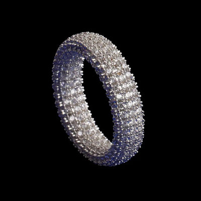 Stones of Round Iced Out Ring