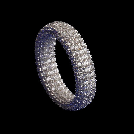 Stones of Round Iced Out Ring