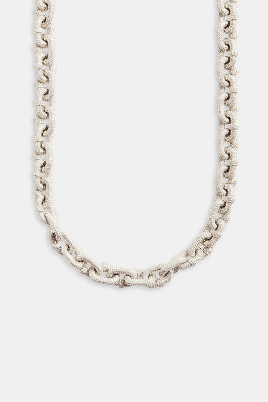 14mm Iced Chunky Link Pave Chain