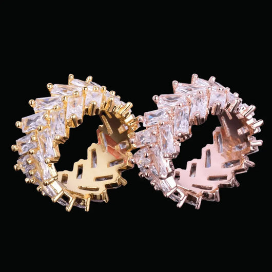 Baguette Edition Iced Out Ring