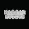 Baguette Paved Setting Iced Out Grillz
