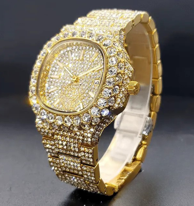 Aquilis Iced Out Watch