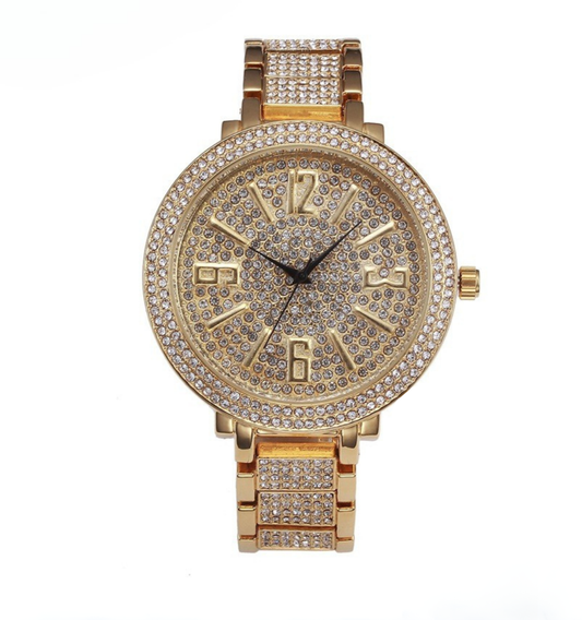 Crown Iced Out Watch