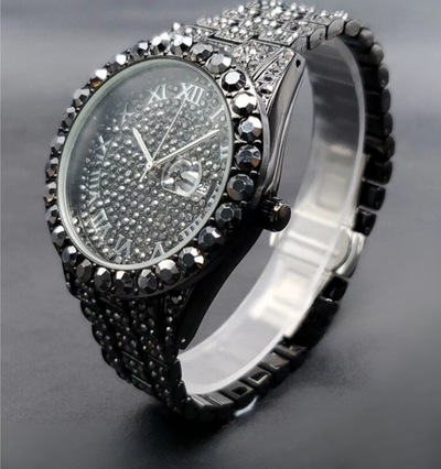 Khalil Classic Iced Out Watch