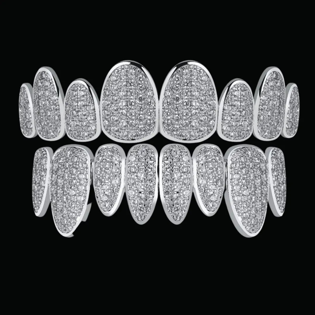 Punk Teeth Caps Iced Out Grillz