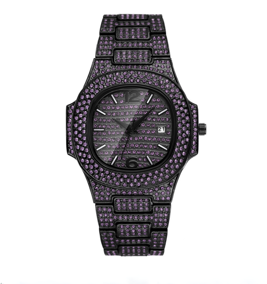 Petal Iced Out Watch