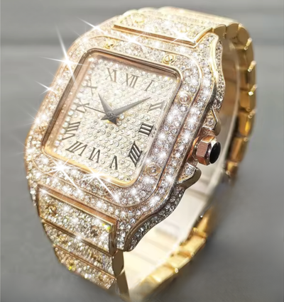 Velore Ice Iced Out Watch1