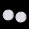 14MM Round Screw Back Iced Out Stud Earrings