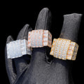 Bricks Iced Out Ring