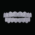 8 Teeth Fang Mouth Iced Out Grillz