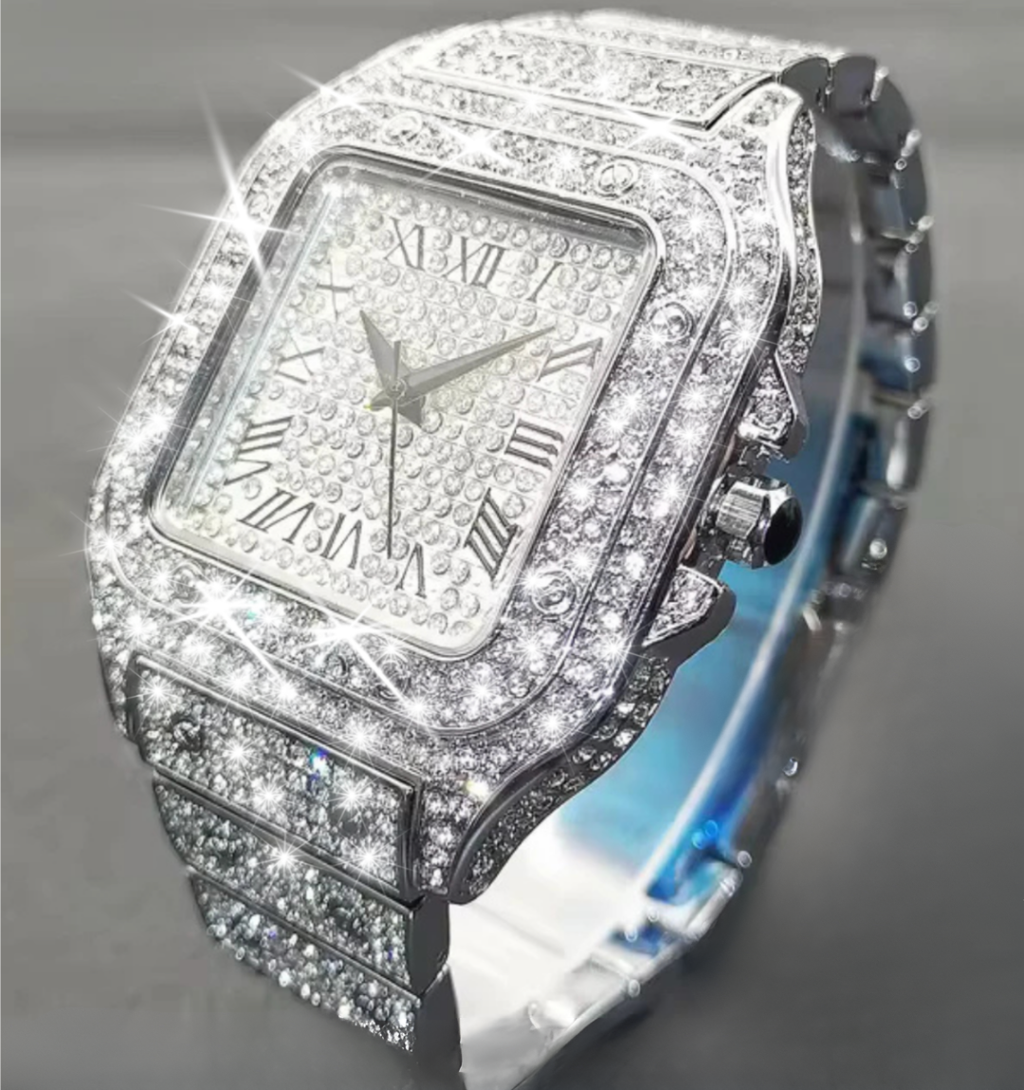 Velore Ice Iced Out Watch1