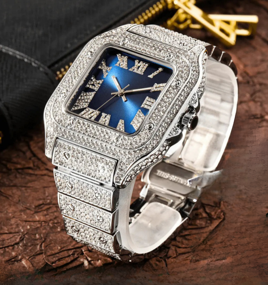 Velore Ice Blue Dial Watch 40MM