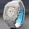Skeleton Iced out Watch