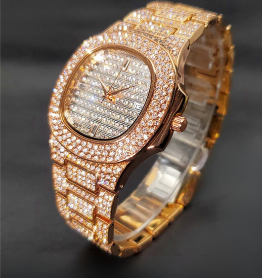 Monaco Iced Out Watch