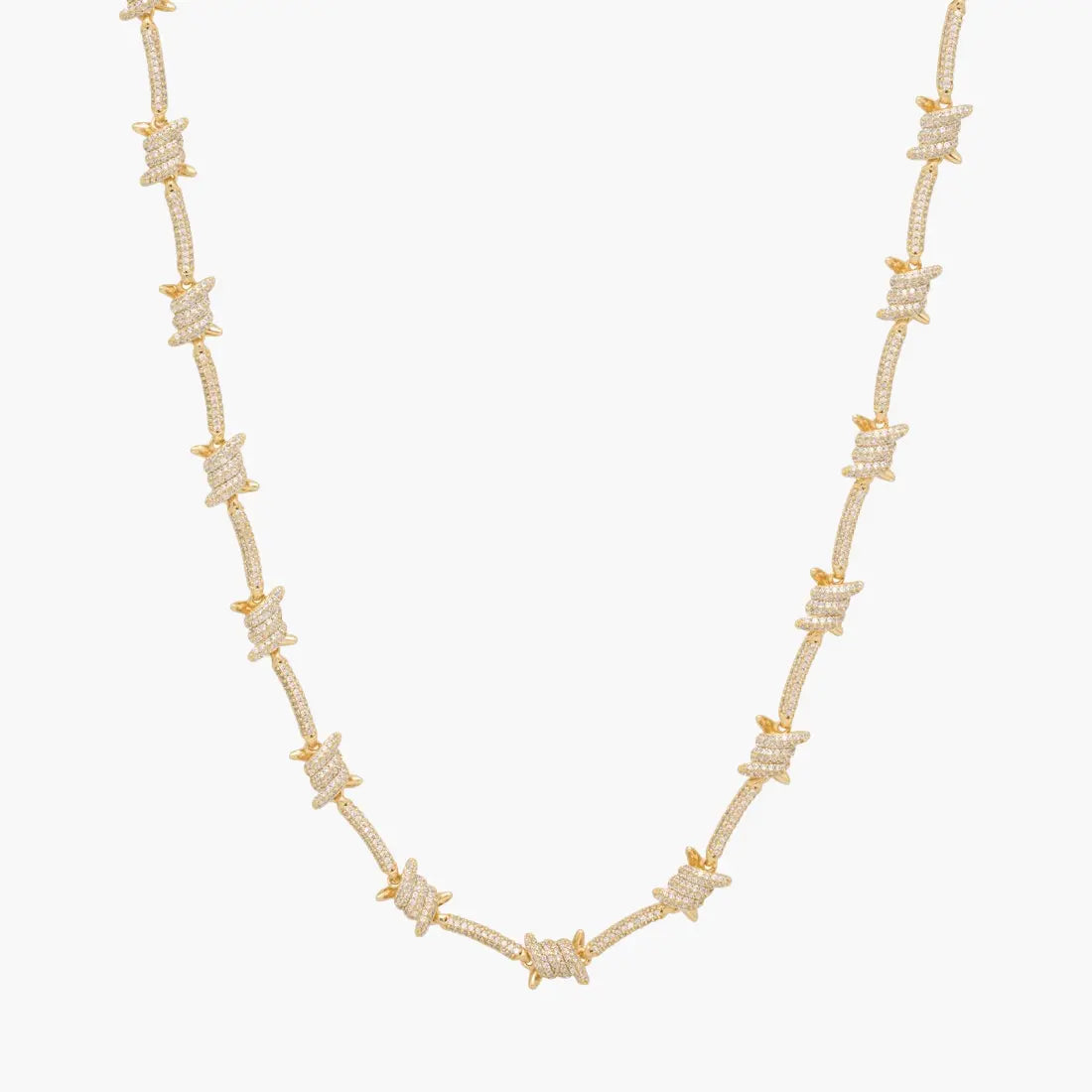 Iced Barbed Wire Chain