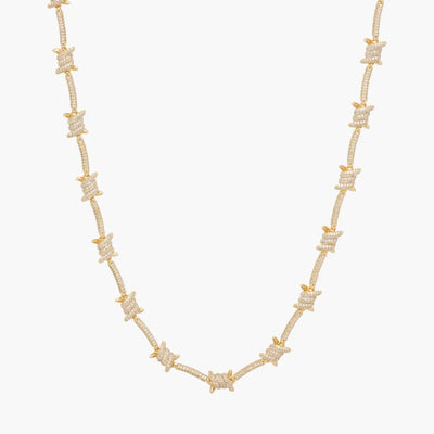 Iced Barbed Wire Chain