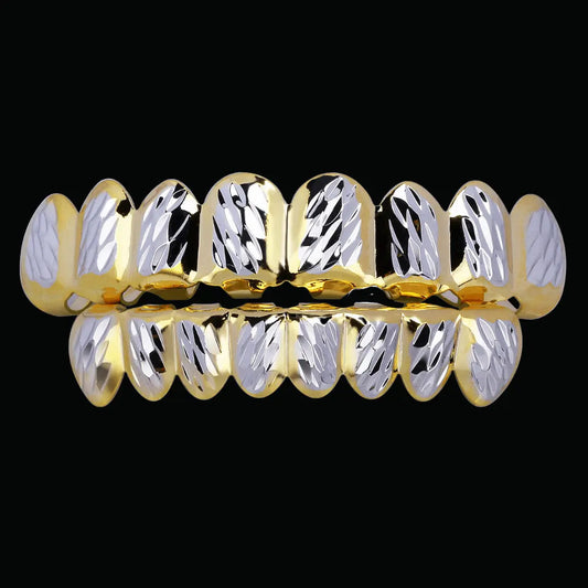 Smooth Paved Setting Iced Out Grillz