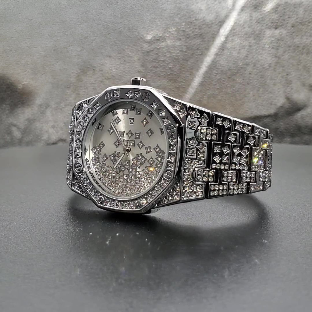 Phantom Iced Out Watch
