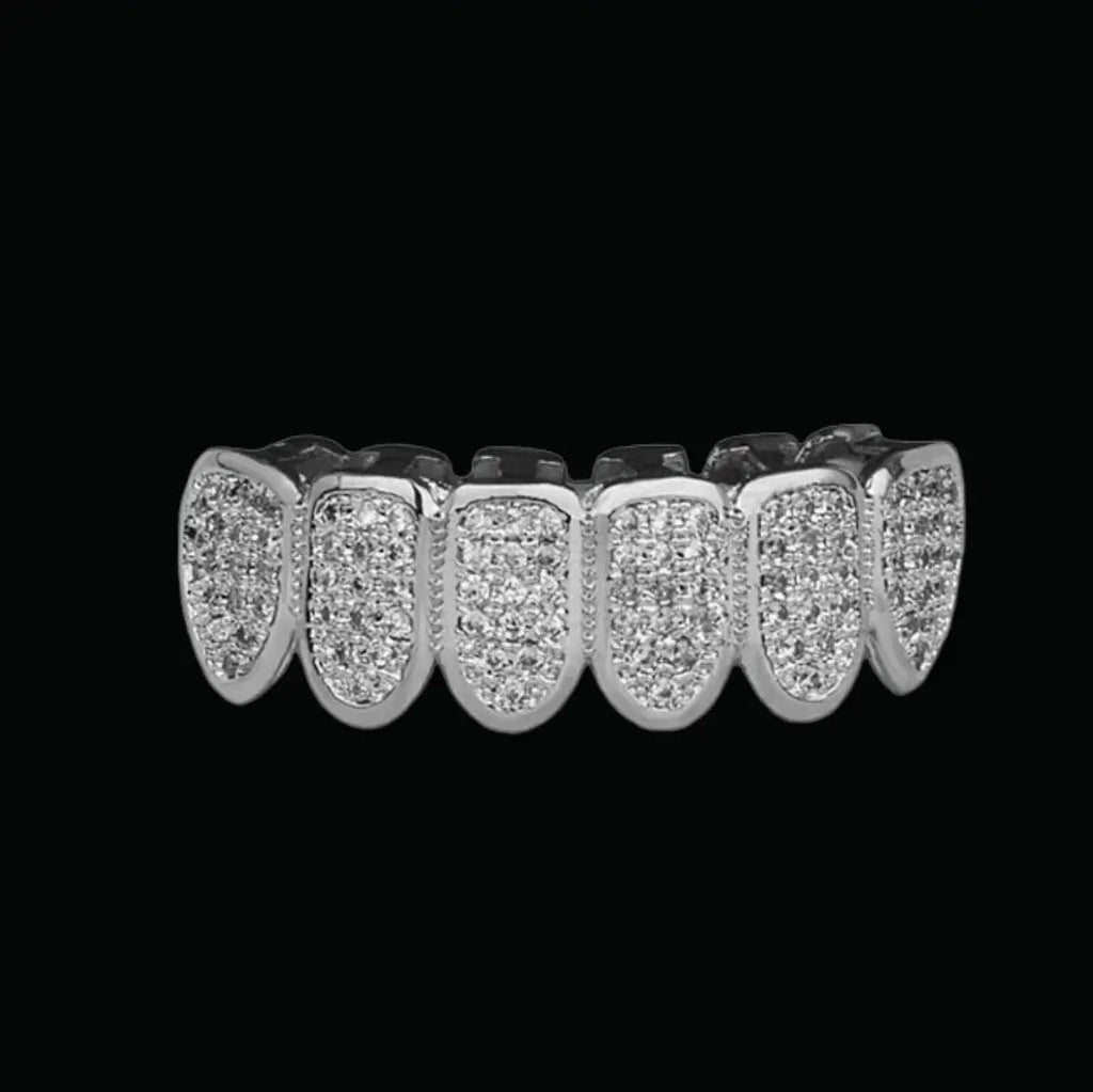 Micro Pave Fuchsia Iced Out Grillz