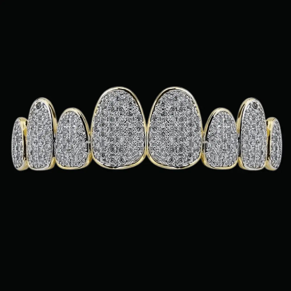 Punk Teeth Caps Iced Out Grillz