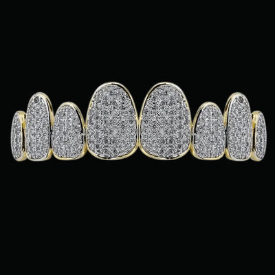 Punk Teeth Caps Iced Out Grillz