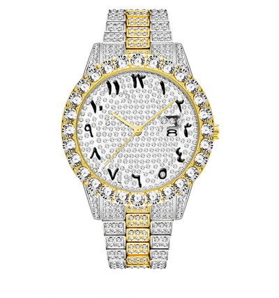 Jade Iced Out Watch