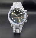 Noir Baguette Watch