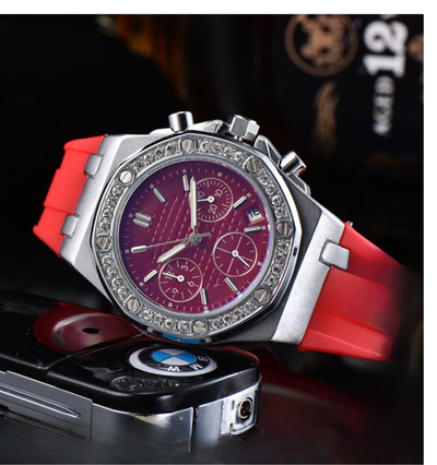 Royale Ice Bezel Chronograph Watch