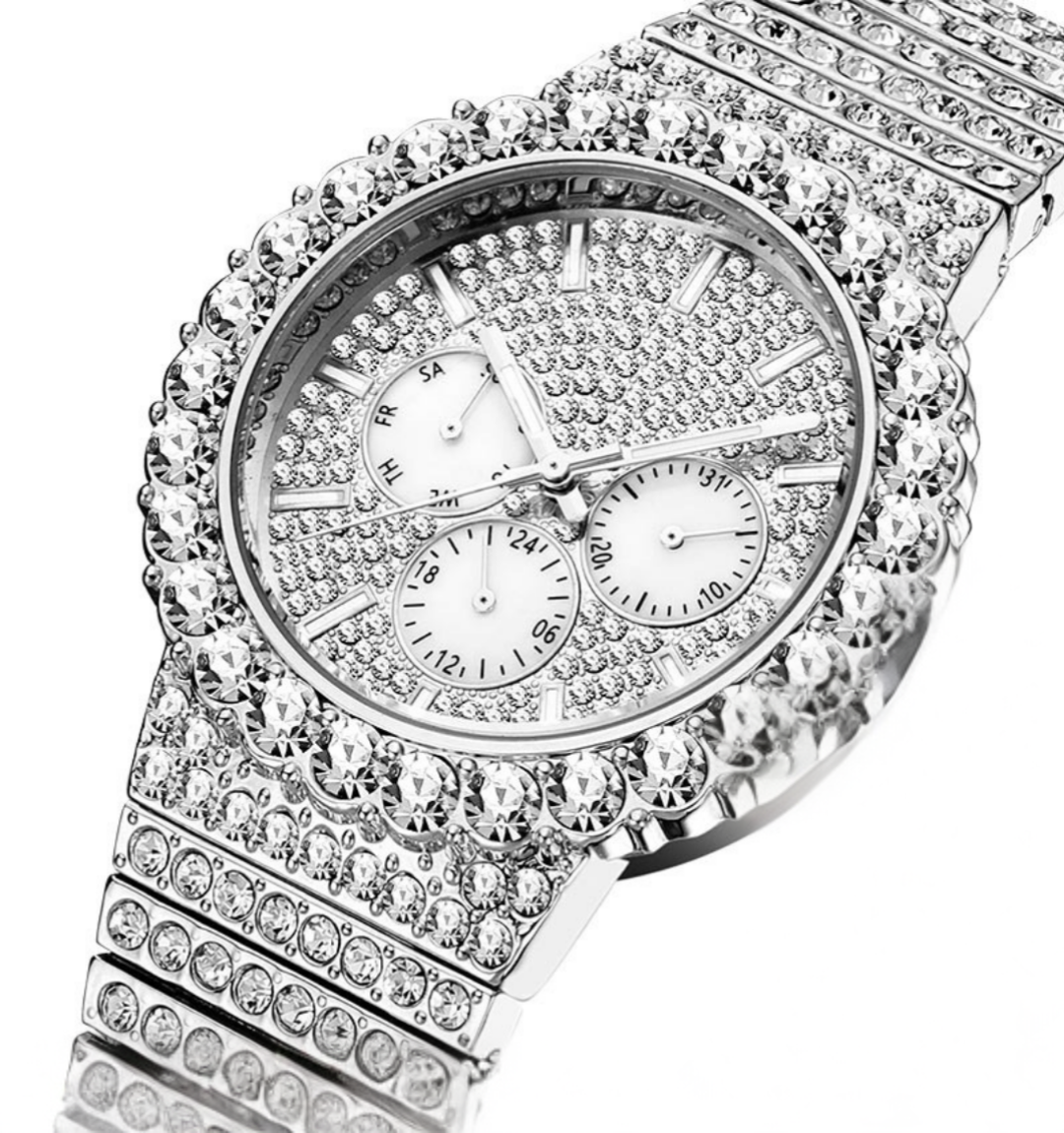 Celestial Iced Out Watch