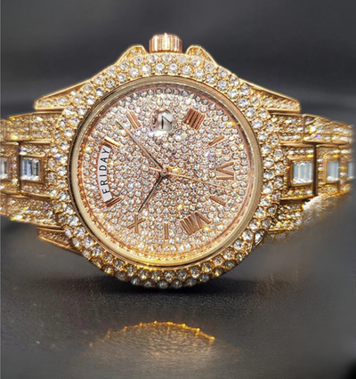 Regal Day-Date Iced Out Watch
