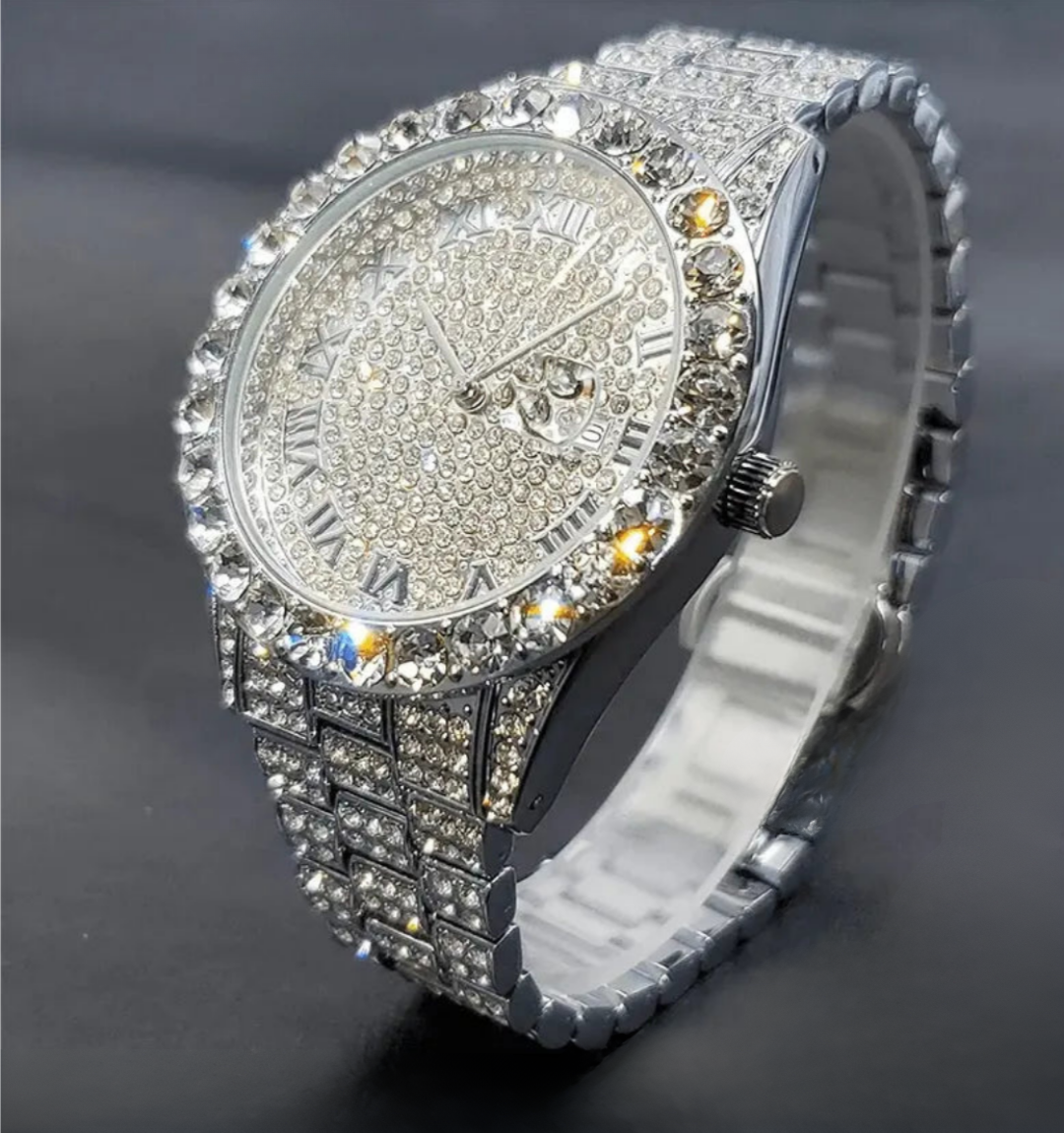 Khione Iced Out Watch