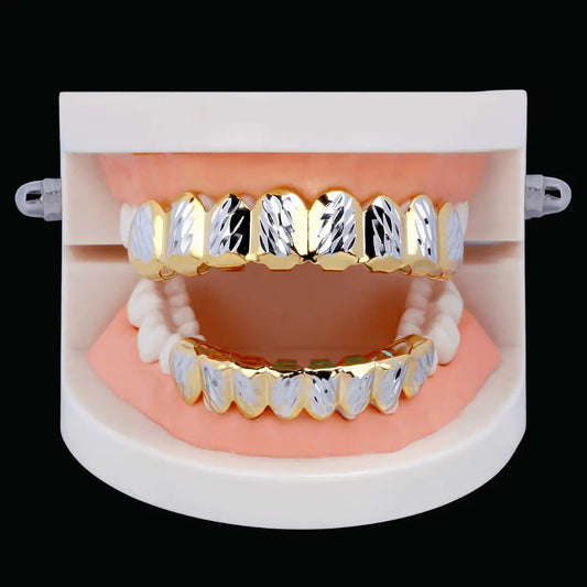 Smooth Paved Setting Iced Out Grillz