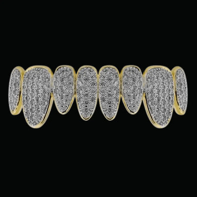 Punk Teeth Caps Iced Out Grillz