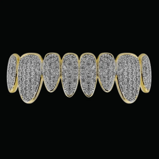 Punk Teeth Caps Iced Out Grillz